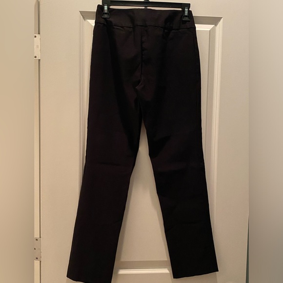 Nic+Zoe straight leg black pants - size 4 - Picture 5 of 9